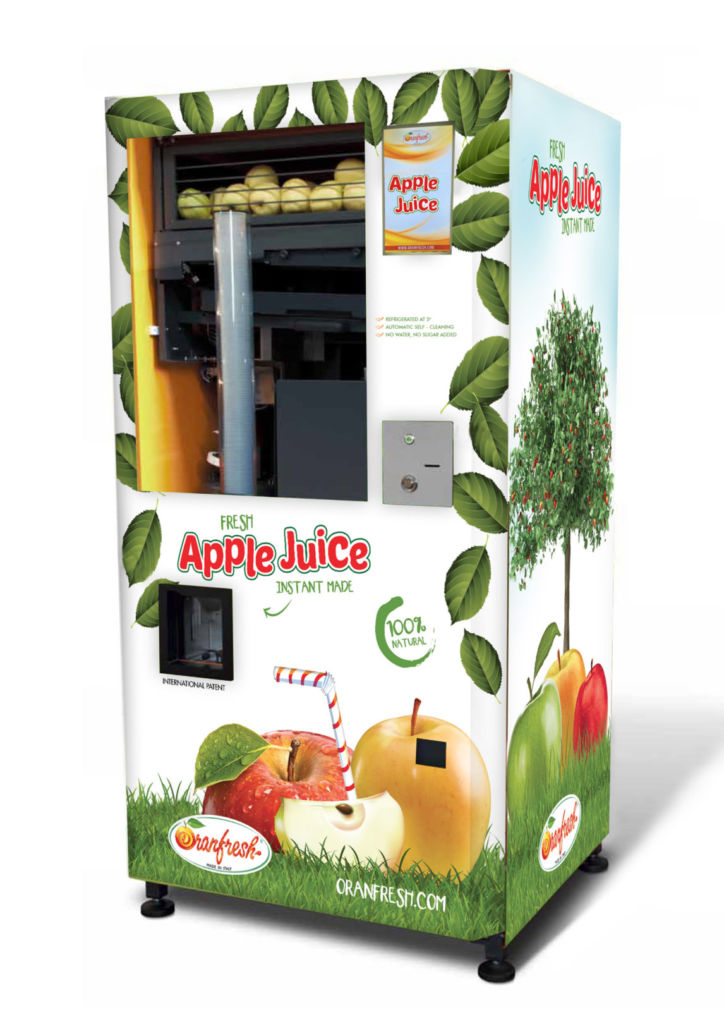 Fresh Apple Juice Vending Machines Advance Vending