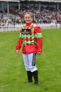 Inspirational jockey joins Harrogate as hydration ambassador