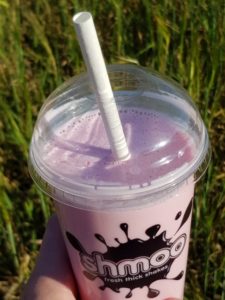 Shmoo switches to paper straws