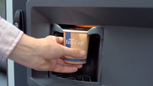 Game-changing cup will also be recycled with standard paper waste