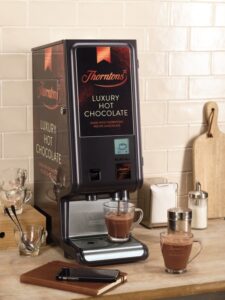 Ferrero is stirring up merchandising with Thorntons Luxury Hot Chocolate!