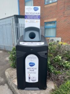 Vending gadget corporate simply were given greener in recycling project